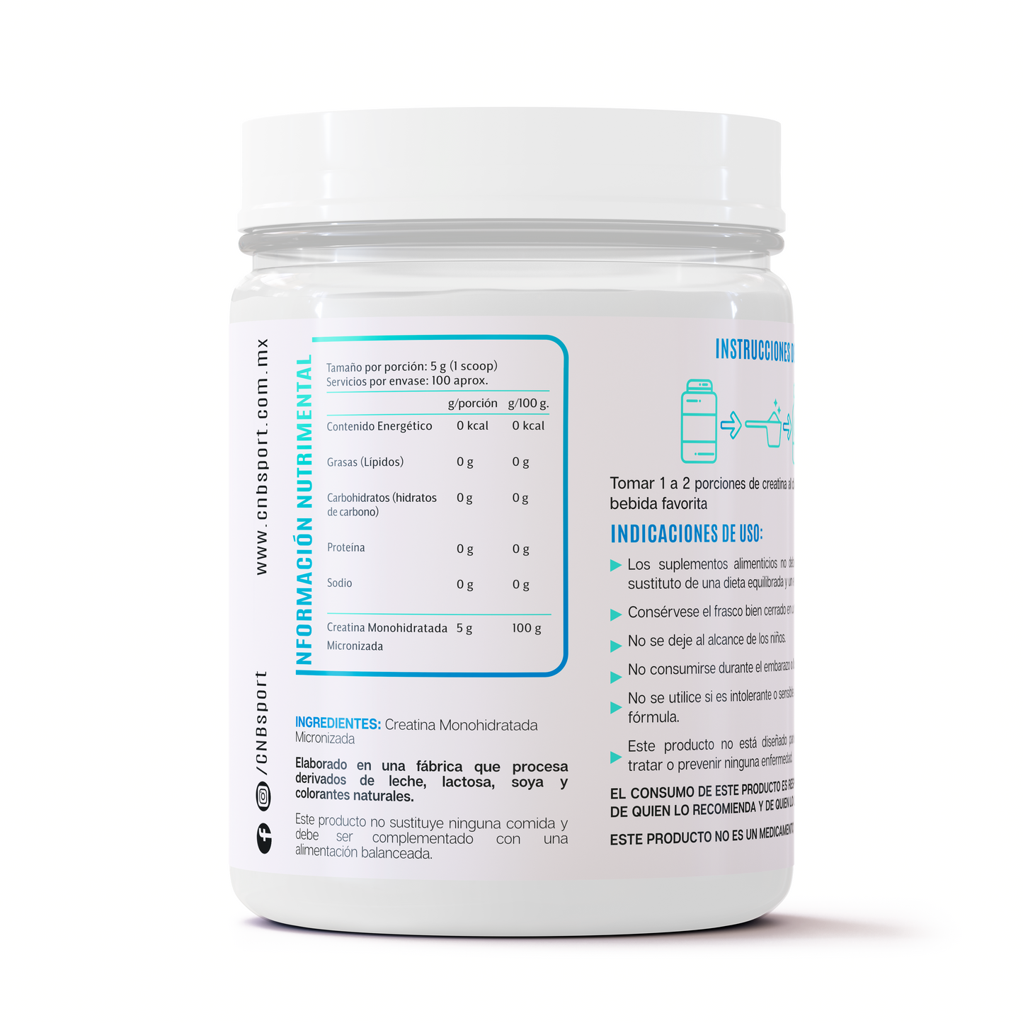 CREATINA 500 G