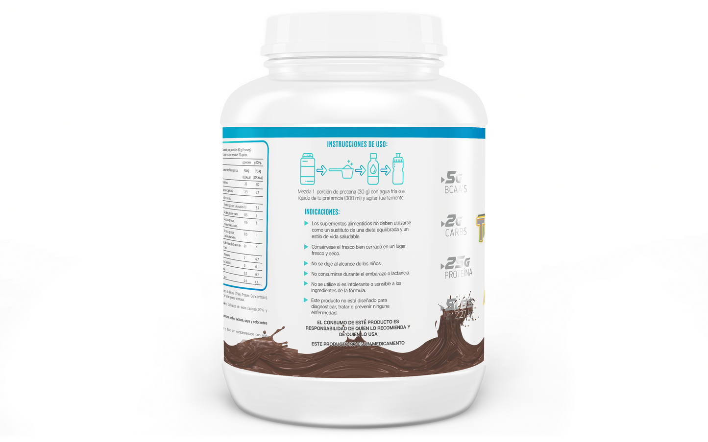 TOTAL WHEY PROTEIN 5 LBS